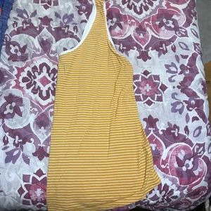 Old Navy Golden yellow striped tank top- Sz. L